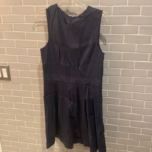 Theory cotton navy dress.